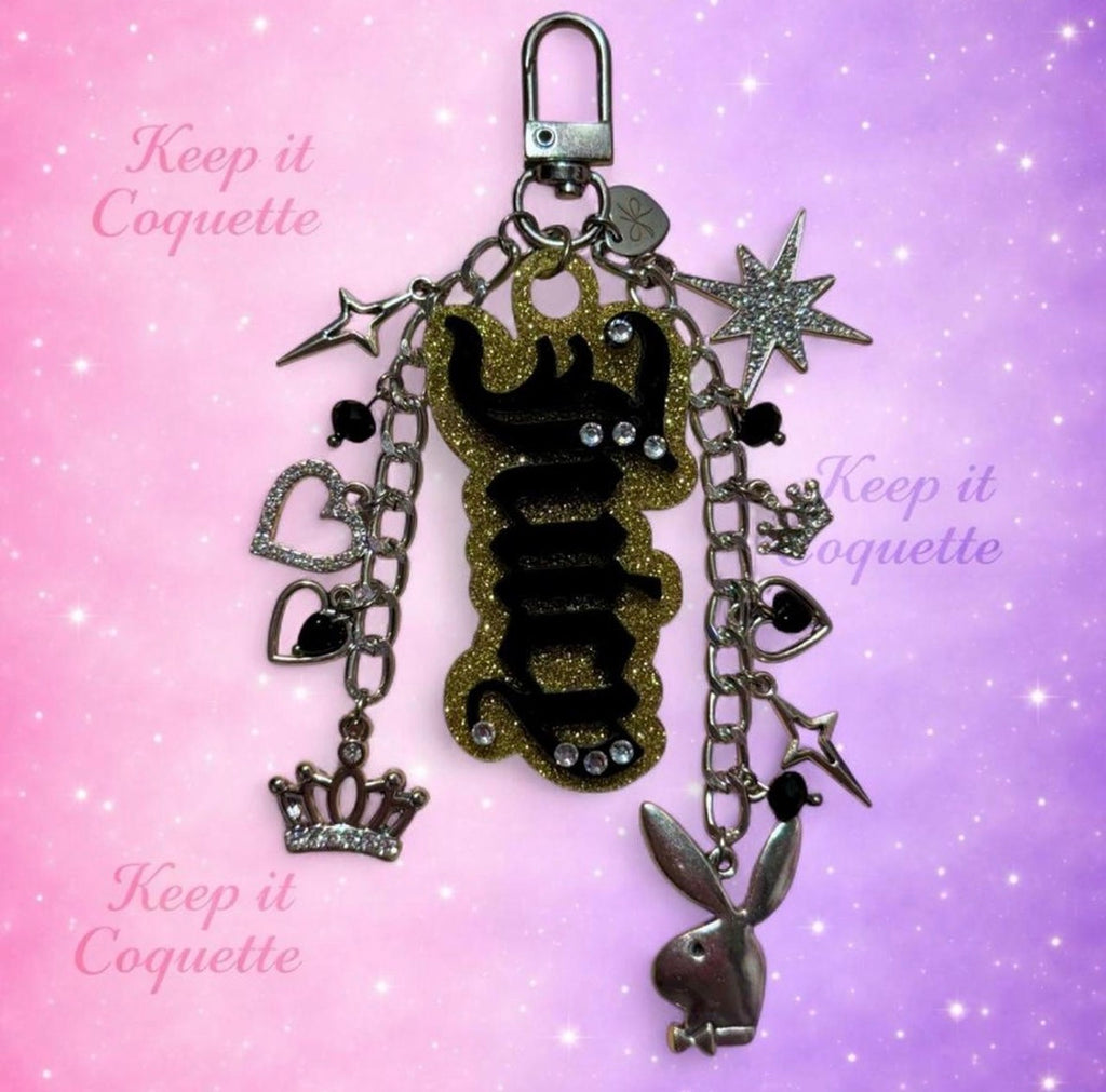 Y2K Handmade Juicy Bag Charm