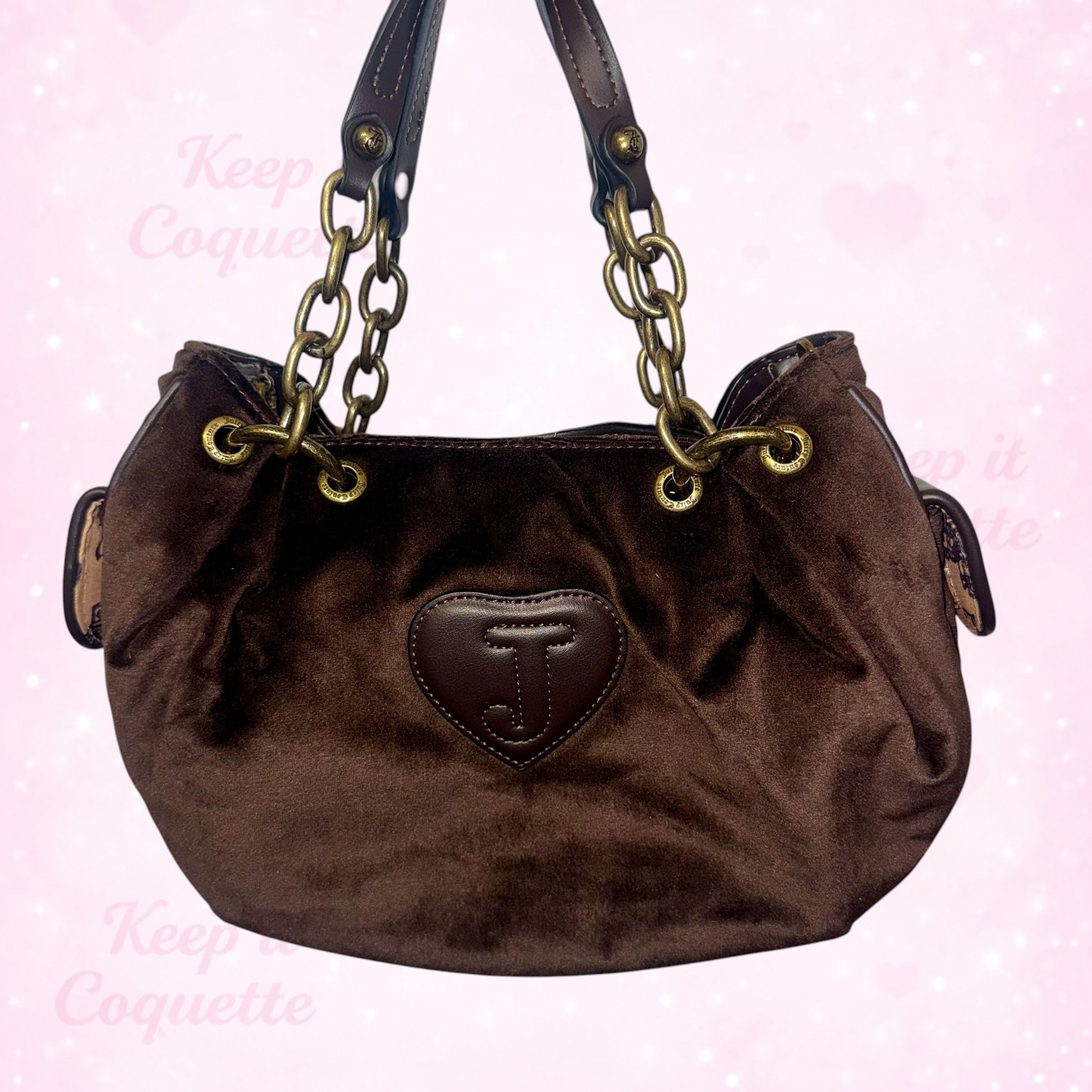 Juicy Couture Fairytale Satchel Hobo - Brown