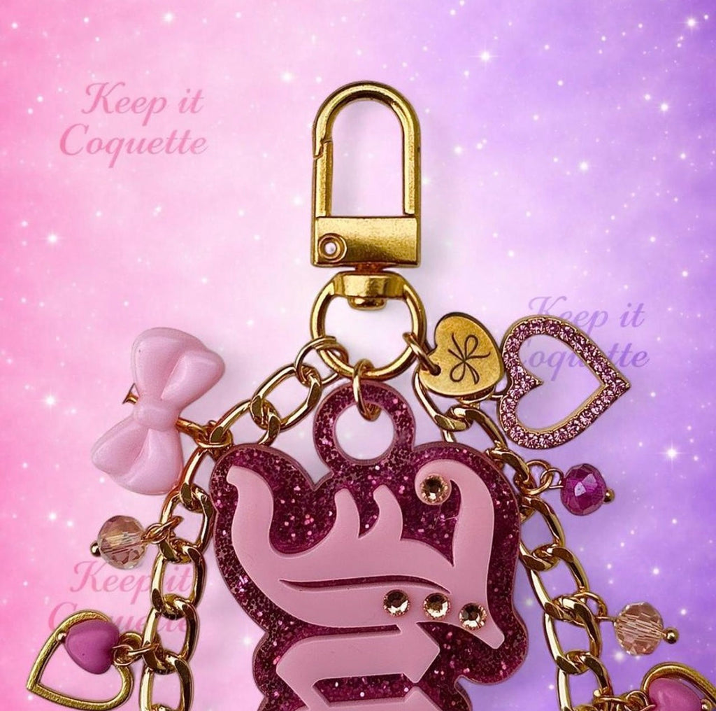 Y2K Handmade Juicy Bag Charm