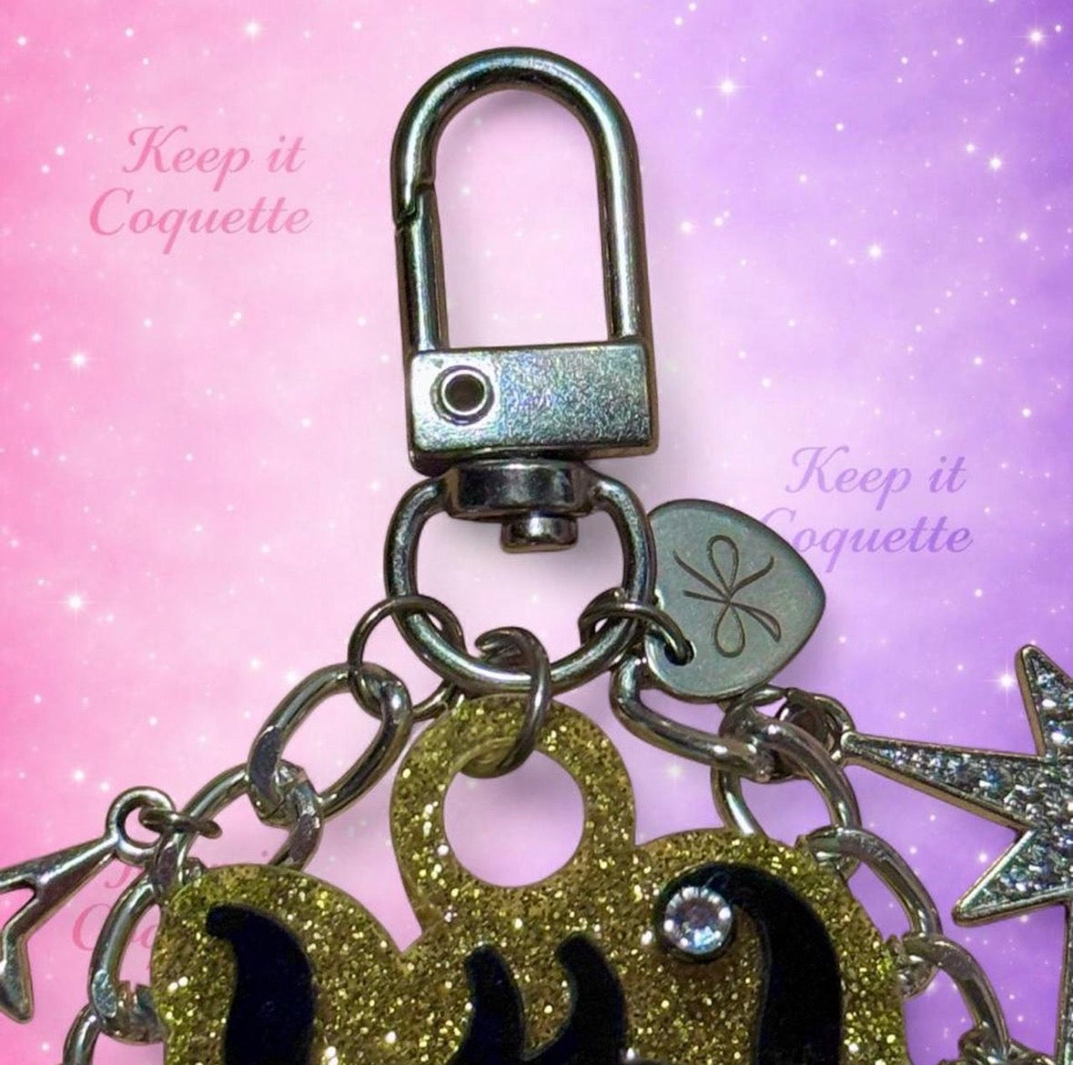 Y2K Handmade Juicy Bag Charm